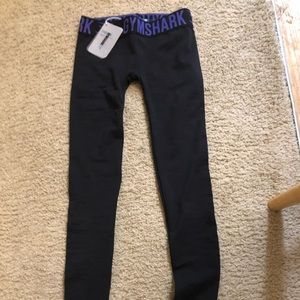 Gymshark Fit Legging Black Indigo XS NWT